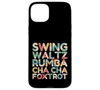 Altalena Valzer Rumba Cha Cha Foxtrot Retro Design Custodia per iPhone 15 Plus
