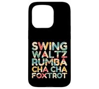 Altalena Valzer Rumba Cha Cha Foxtrot Retro Design Custodia per iPhone 15 Pro