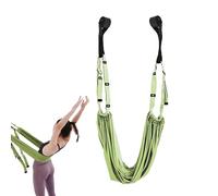 Altalena yoga aerea, cinghie per altalena yoga - Attrezzatura per lo stretching con ancoraggio per porta | Robusta cinghia per allungamento delle gambe antigravità per fitness a casa, esercizi di inve