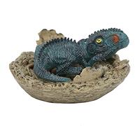 Altamente Simulato di Dinosauro Modello Giocattolo Regalo Ambientale Sicuro Sopra i 3 Anni per i Bambini Gioca a una Tana di Plastica e un Giocattolo Modello (Tana dei cuccioli di