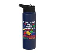 Altamente sofisticato Inter blocco mattone sistema bambini divertente Stainless Steel Insulated Water Bottle