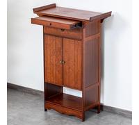 Altare Meditazione Altare da Tavolo per Meditazione Personale, Tavolo da altare spirituale in bambù con cassetto portaoggetti, ideale per la casa o per altari buddisti/stregoneria(100cm/39.4in)