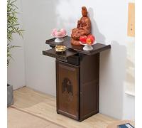 Altari Di Preghiera Personali Con Tavolo Contenitore, Altare Cinese Con Nicchia For Buddha, Altare Buddista Con Mobiletto For Piccoli Spazi, Tavolo For Meditazione(66cm)
