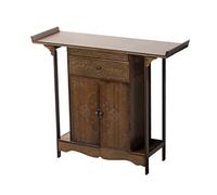 Altari Di Preghiera Personali Con Tavolo Contenitore, Altare Cinese Con Nicchia For Buddha, Altare Buddista Con Mobiletto For Piccoli Spazi, Tavolo For Meditazione(100cm)