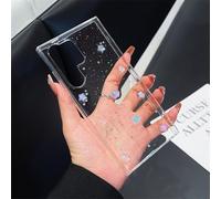 Altartar Custodia per Samsung Galaxy S24 Clear Case, Trasparente Soft TPU Custodia Protettiva Glitter con Cristallo Stelle Colorate Slim Cute Caso Bumper Donne Ragazze Custodia-Colorate Stella