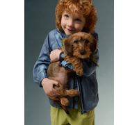 ALTAVIA, Giacca Antivento Tie Dye Altavia With Deborah Compagnoni, Bambino, Blu, Taglia: 9-10