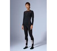 ALTAVIA, T-shirt Termica Seamless A Manica Lunga Altavia With Deborah Compagnoni, Donna, Nero, Taglia: L/XL
