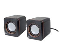 Altavoces Manhattan Compatti USB 6 W jack 3,5 mm stereo portatili