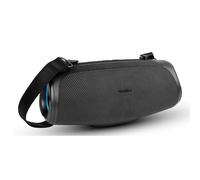 MEDION P61746 altoparlante Bluetooth portatile (batteria ricaricabile, potenziamento dei bassi, effetti luminosi RGB, protezione dall'acqua IPX7 e robustezza, power bank integrato