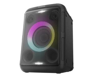 Altavoces Panasonic Portatili stereo Wireless 75W con LED e microfono