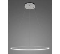 Altavola Design Led Shape lampada sospesa 1x15 W argento LA073/P_40_in_4k_silver_dimm