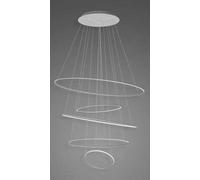 Altavola Design Led Shape lampada sospesa 1x151 W argento LA085/P_120_in_4k_silver_dimm
