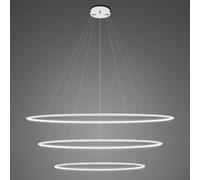 Altavola Design Ledowe Okręgi lampada sospesa 3x113 W bianco LA075/P_120_in_4k_white_dimm