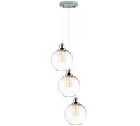Altavola Design New York Loft lampada sospesa 3x40 W cromo-trasparente LA035/CO3_chrom