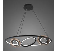 Altavola Design Seppia lampada sospesa 4x61 W nero-oro LA115/P_85_1+3_3k_black_gold