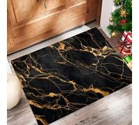 ALTCIRNMD Tappeto Marmo Testurizzato Zerbino Da Interno Ed Esterno Arte Naturale Senza Fondo Antiscivolo Tappetino Di Benvenuto Per Porta D'Ingresso Cucina Soggiorno, 40X60Cm