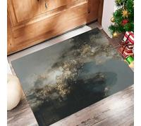 ALTCIRNMD Tappeto Texture Glitterata Zerbino Da Interno Ed Esterno Arte Astratta Senza Fondo Antiscivolo Tappetino Di Benvenuto Per Porta D'Ingresso Cucina Soggiorno, 40X60Cm