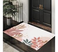 ALTCIRNMD Zerbino Di Benvenuto 70X100Cm Rosa Lame Punteggiate Antiscivolo Morbido E Accogliente,Illustrazioni Minimaliste Per Esterni Interni Ingresso Patio Porte Anteriori E Posteriori