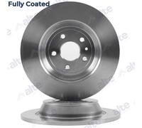 ALTE AUTOMOTIVE 2x Disco Freno Posteriore Pieno per Ford Mondeo V Torneo Kuga II