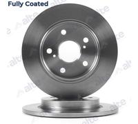 ALTE AUTOMOTIVE 2x Disco Freno Posteriore Pieno per Toyota Auris Van Box Corolla