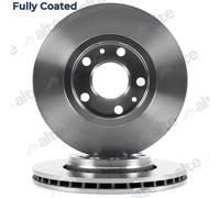 ALTE AUTOMOTIVE 2x Disco Frontale Ventilato per Renault Megane III Coupé Bfm