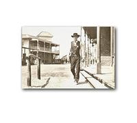 Alte Mezzogiorno Poster Classico Western Movie Poster HD Retro Art Impermeabile (8)60x90cm