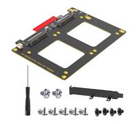 Alte prestazioni 2 SFF8639 alla scheda di espansione PCIe 8X per i calcoli professionali