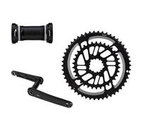 Alte Prestazioni Biciclette Da Strada Guarnitura Leghe Durabilità Doppia Corona Guarnitura Accessori Bici Da Strada Leggero Manovelle