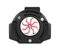 Alte Prestazioni G1/4 Flussi di Raffreddamento Ad Acqua Filo Meter Tre Porte Layout Fluido Dinamico Ottimizzato per Resistenza Minima Alluminio Water Detectosr