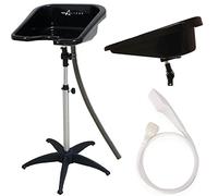 Altéax Lavatesta Portatile Per Parrucchieri Quadrato con Doccetta per Lavandino Universale - Design Ergonomico è Utilizzato Come Lavatesta per Disabili - Lavatesta Parrucchiera Professionali