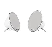 Altec Lansing geemel doppio altoparlante portatile Bluetooth Bianco