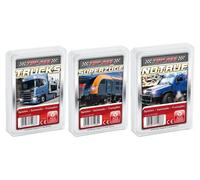 Altenburger Set di 3 Giochi a Quartetto: Top Ass Trucks, Chiamata di Emergenza e Supertreni