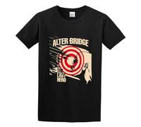 Alter Bridge The Last Hero Black Rock Unisex 100% Cotton Short-Sleeve T-Shirts Black S
