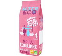 ALTER ECO - Café Moulu Balance - Caffè Arabica Bio - Commercio equo - Intensità 4 - 6 x 250 g