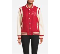 ALTER EGO Lois Jacket Red/ Off White Taglia: L | Bomber Outlet | Donna | Bianco