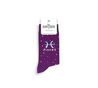 ALTER SOCKS - Calzini divertenti | calzini con segno zodiacale per donna e uomo | regalo per ogni zodiacale | calzini unisex, misura 36 - 45, Pesci (Pisces), Taglia unica