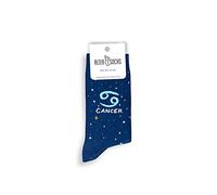 ALTER SOCKS - Calzini divertenti | calzini con segno zodiacale per donna e uomo | regalo per ogni zodiacale | calzini unisex, misura 36 - 45, Cancro (Cancer), Taglia unica