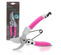 Altera la Vita Forbici da giardino per rose, estremamente affilate, rosa - per destrimani e mancini, forbici per bypass da donna, cesoie professionali per fioristi