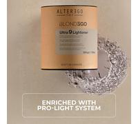 ALTEREGO BLONDEGO ULTRA 9 LIGHTENER 500 GR POLVERE DECOLORANTE GRIGIA COMPATTA.