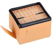 Alternativ-wie Vorwerk 4260195051034 - Filtro Hepa H 11 per Vorwerk VK 135, colore: Arancione