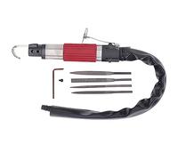alternativa ad aria Utensile pneumatico per taglio di metalli, legno e plastica, smerigliatura, lucidatura, con grilletto di sicurezza e quattro teste di lima per sbavatura,