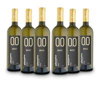 ALTERNATIVA Bianco Dry Analcolico 0.0% - Dealcolato Italiano Senza Alcol - Ideale per Celebrazioni e Regali - Confezione da 6 Bottiglie da 750ml Alcool Free