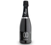 ALTERNATIVA Bianco Extra Dry Frizzante Analcolico 0.0% - Bollicine Senza Alcol, Dealcolato Italiano - Ideale per Celebrazioni e Regali - Bottiglia da 750ml Alcool Free