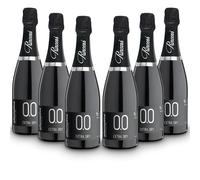 ALTERNATIVA Bianco Extra Dry Frizzante Analcolico 0.0% - Confezione da 6 Bottiglie da 750ml - Bollicine Italiane Senza Alcol, Dealcolato Premium - Ideale per Celebrazioni e Regali