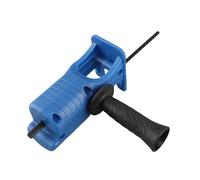 alternativa, puzzle elettrico portatile per il taglio di legno e metallo, accessorio per trapano elettrico, a mano con 3 lame per, blu