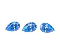 Alternativa sciolta del diamante della pietra preziosa della moissanite del taglio della pera da 1,0 a 3,0 carati per la creazione di gioielli raffinati su ordinazione, 7X11mm(3.0ct), Moissanite