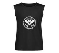 Alternative Tentacles Record Logo Vest Tank T-Shirt Men's Black Unisex Sleeveless Tops Tee XL