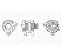 Alternatore 063731991010 MAGNETI MARELLI
