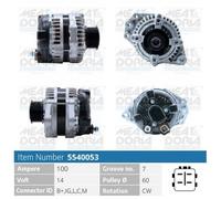 ALTERNATORE 12317790879 PER MINI MINI 2003-2006 BMW SERIE 3 1975-1979 7791334