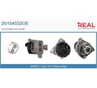 Alternatore 20104532OE REAL per FIAT